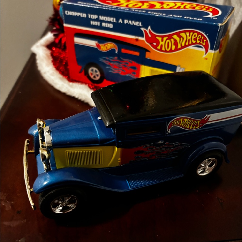 Vintage Hot Wheels Chopped Top Model A Panel Hot Rod In Box